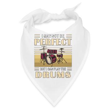 DRUMS - Bandana - Weiß - Vorne