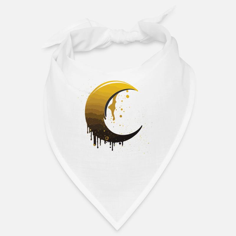Moon phases, full moon, stars, space, moon, night Bandana