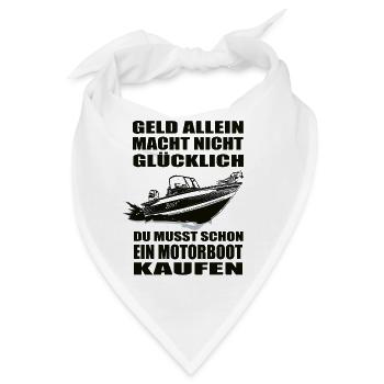 Motorboot - Bandana - Weiß - Vorne