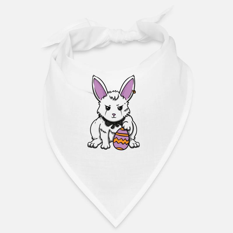 Gothic Rabbit Gothic Hase Gothic Ostern Emo Goth Bandana