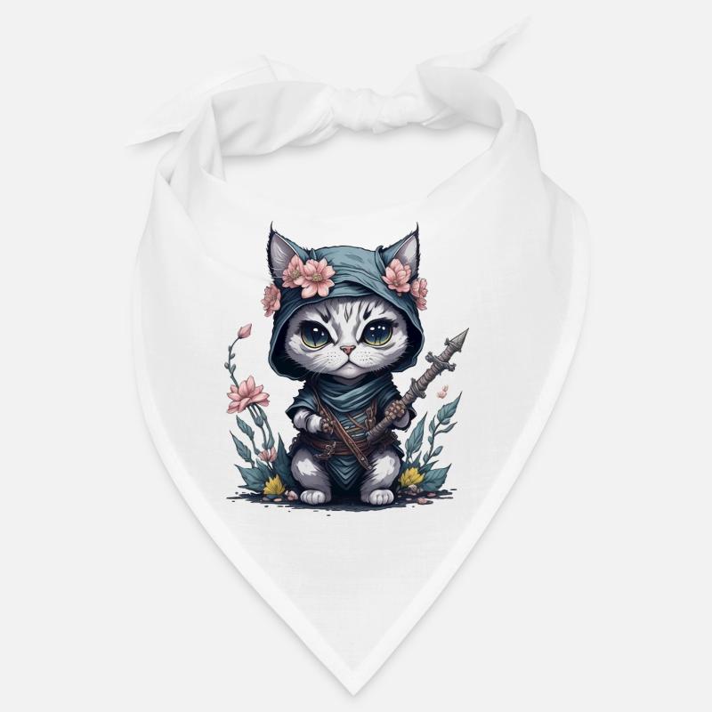 Feel epic with the ninja cat Bandana