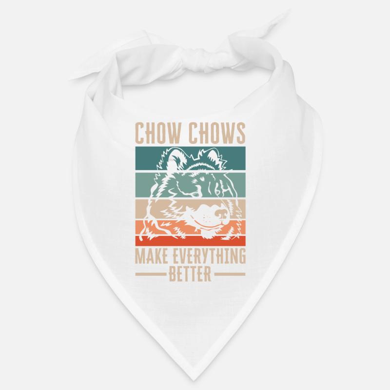 Chow Chow Hund Bandana
