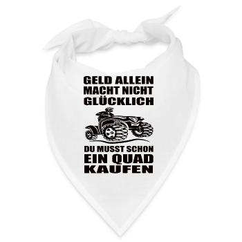 Quad - Bandana - Weiß - Vorne