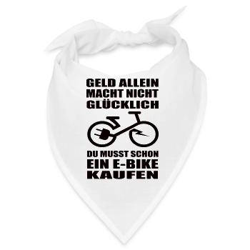 EBike - Bandana - Weiß - Vorne