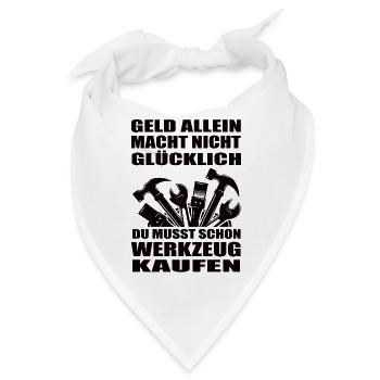 Handwerker - Bandana - Weiß - Vorne