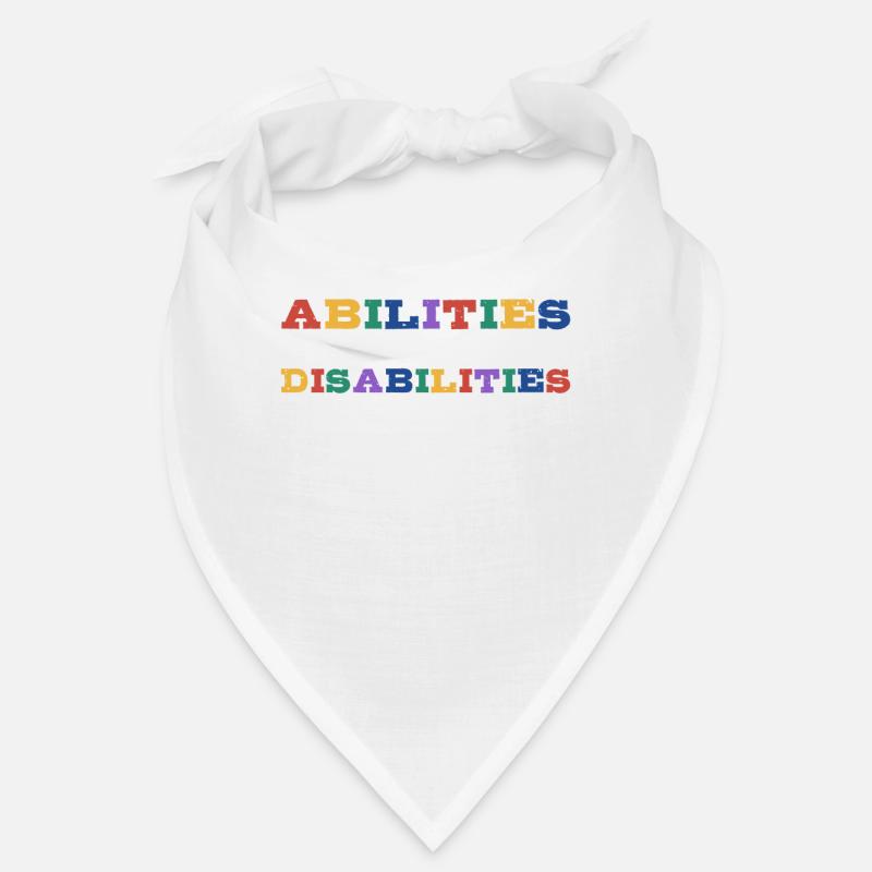 Autism awareness - abilities predominate Bandana