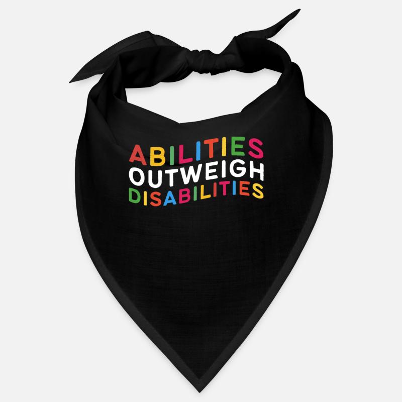 Autism awareness - abilities predominate Bandana