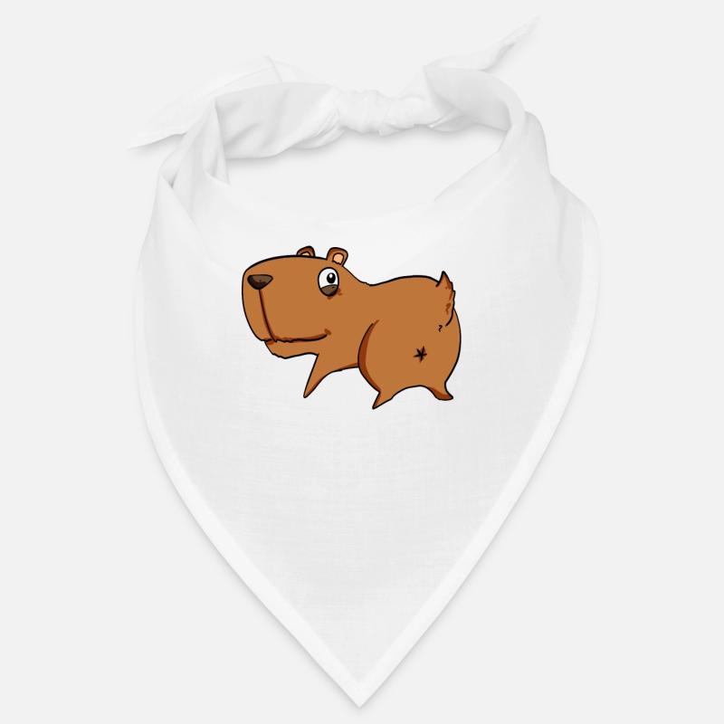 Capybara von hinten - Capybara Hintern Bandana