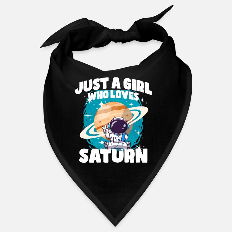 Mädchen Saturn Geschenk Bandana