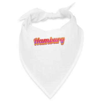 Hamburgerin Hamburger Hamburg - Bandana - Weiß - Vorne