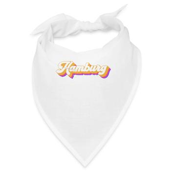 Hamburgerin Hamburger Hamburg - Bandana - Weiß - Vorne