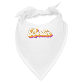Berlin Berlinerin Berliner Stadt Berlin - Bandana - Weiß - Vorne