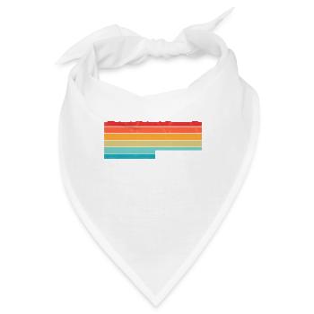Münchnerin Münchner München - Bandana - Weiß - Vorne