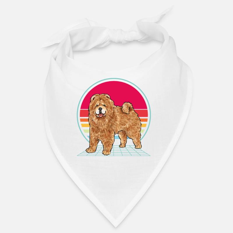 Chow Chow Hund Bandana