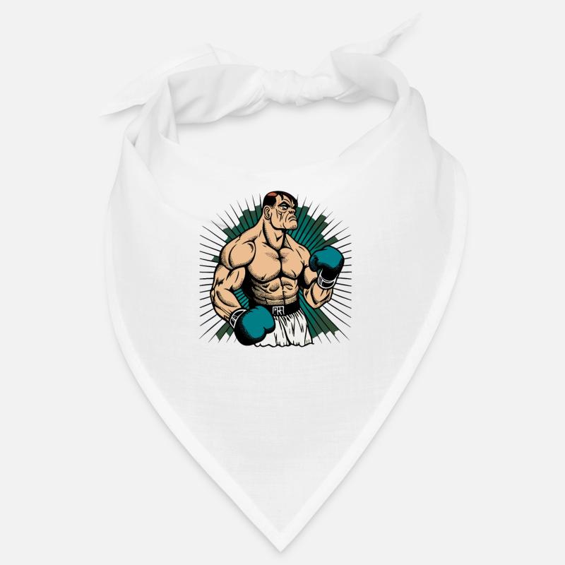 Boxer dans le style BD Bandana