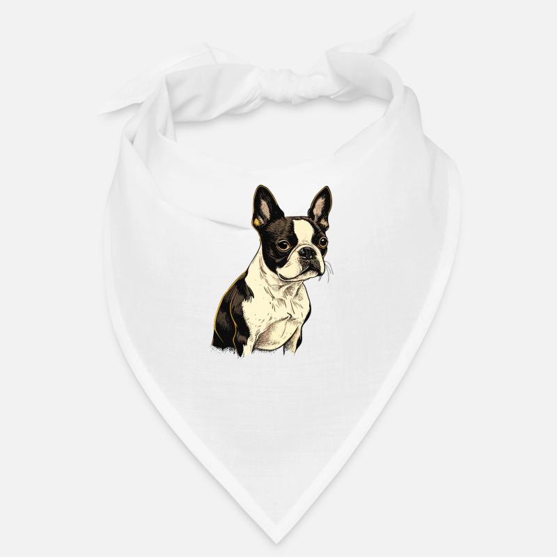 Boston Terrier Bandana