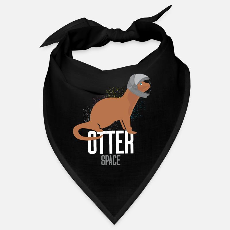 Solar System Otter Space Astronaut Otter Bandana