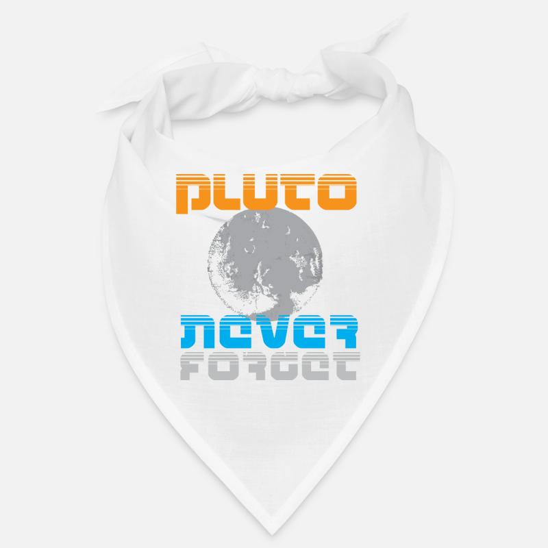 Sonnensystem Pluto Vergiss Niemals 30-06 Bandana