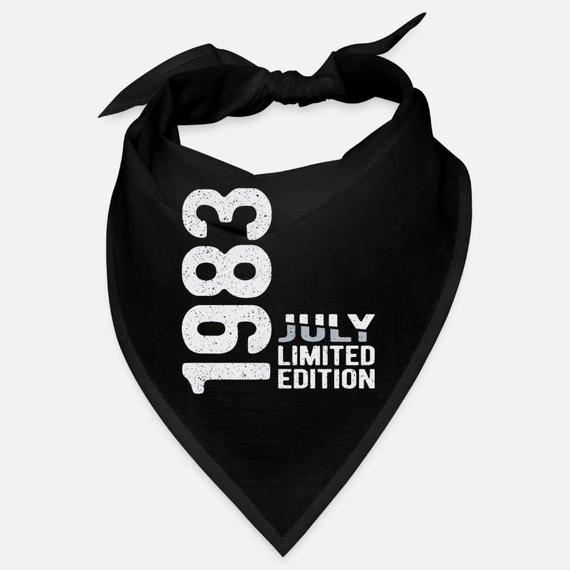 Juillet 1983 édition limitée Année de naissance Bandana