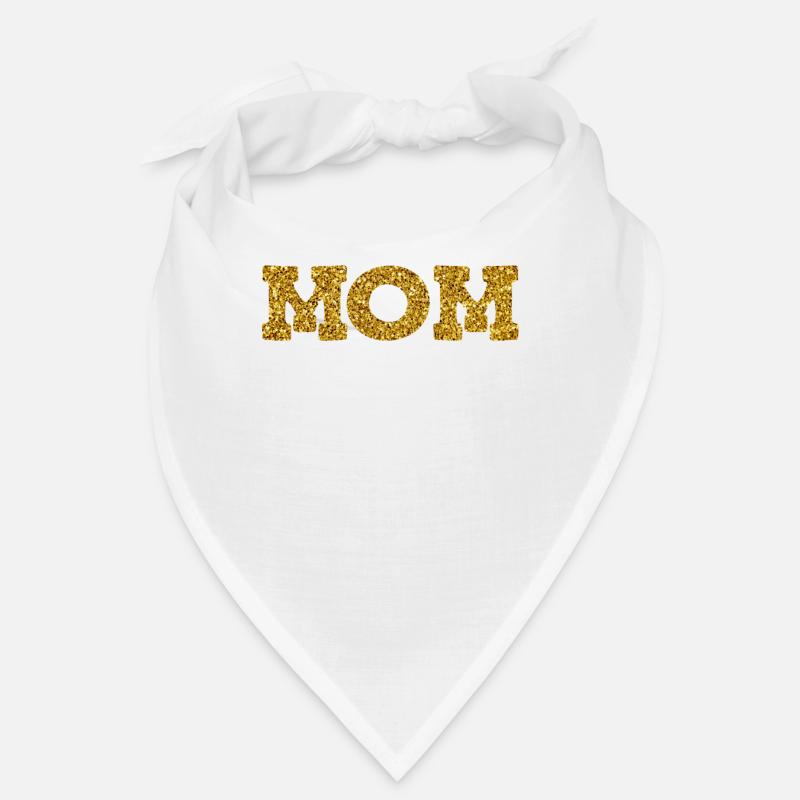 Mama Boss Muttertag starke Mama coole Mutter - Bandana - Weiß