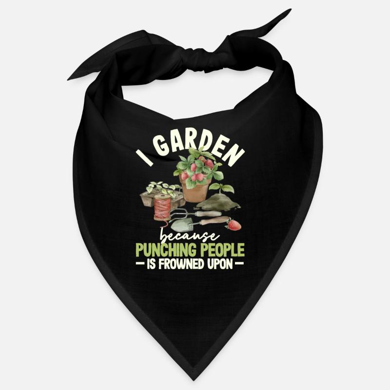 Je jardine parce que c’est mal vu, les gens Bandana