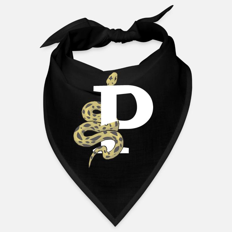 Letter p snake Bandana