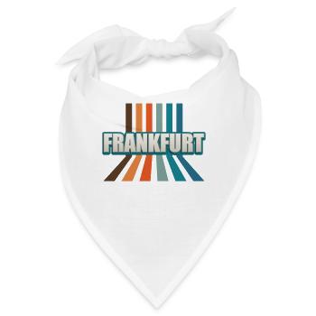 Frankfurterin Frankfurter Frankfurt - Bandana - Weiß - Vorne
