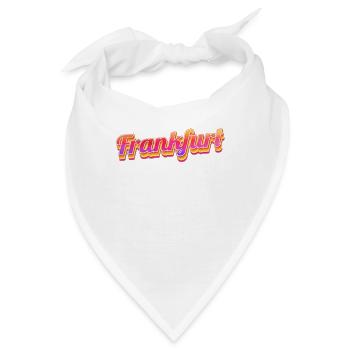 Frankfurterin Frankfurter Frankfurt - Bandana - Weiß - Vorne