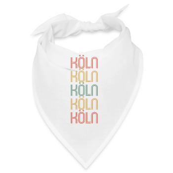Kölnerin Kölner Köln - Bandana - Weiß - Vorne