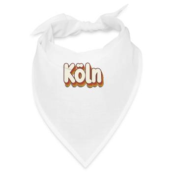 Kölnerin Kölner Köln - Bandana - Weiß - Vorne