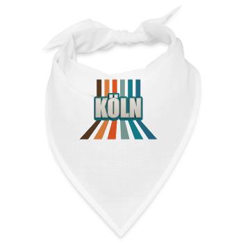 Kölnerin Kölner Köln - Bandana - Weiß - Vorne