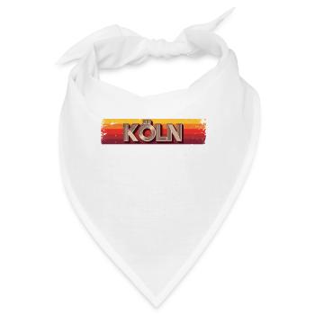 Kölnerin Kölner Köln - Bandana - Weiß - Vorne