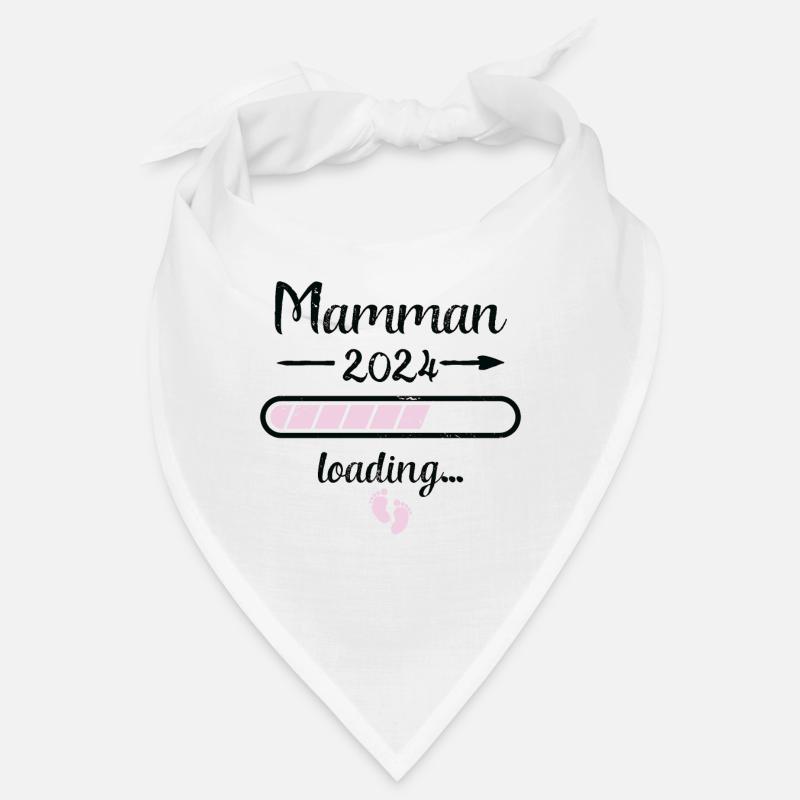 Mamman 2024 Loading Schwangerschaft Mutter Mutter Bandana