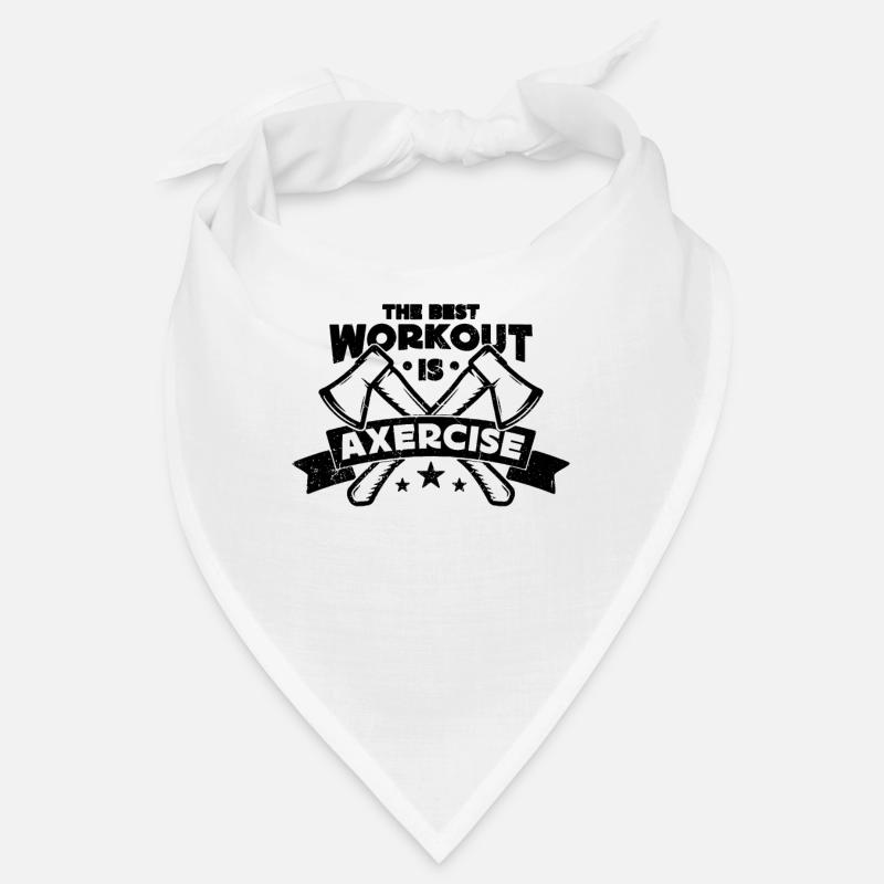 The Best Workout Is Hatchet Throwing Axe Thrower Bandana