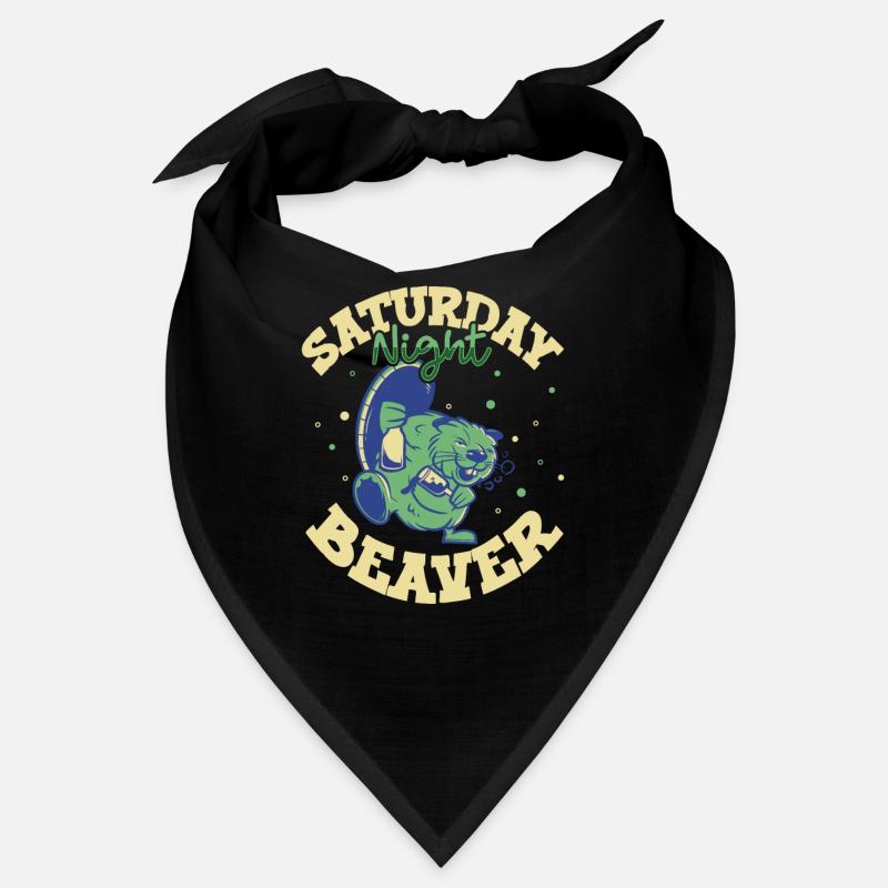 Beaver Fan Beaver Lovers Funny Beaver Gift Bandana
