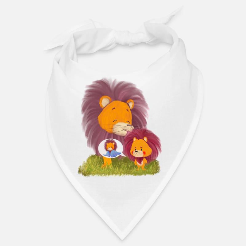 Lio Löwe und Mama Löwe Bandana