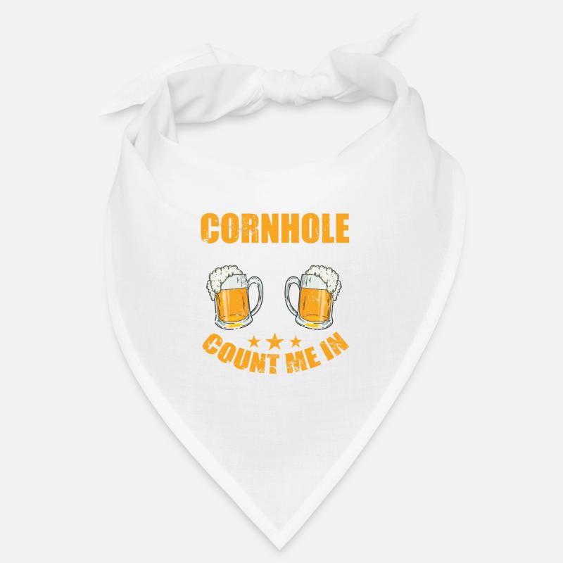 S’il s’agit de Cornhole et de Beer Comptez-moi Bandana
