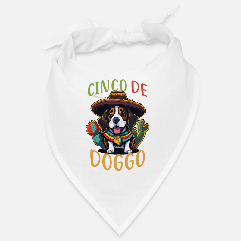 Cinco de Mayo Beagle Cinco de Doggo Beagle Bandana