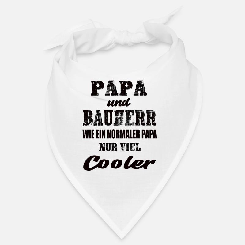Papa und Bauherr Bandana