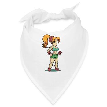 gym girl - Bandana - Weiß - Vorne