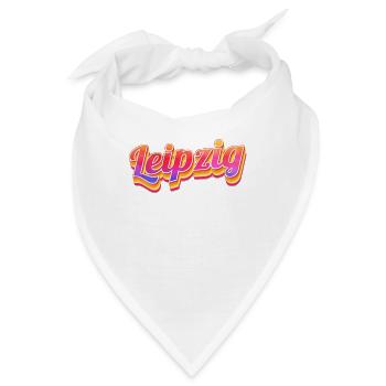 Leipzigerin Leipziger Leipzig - Bandana - Weiß - Vorne