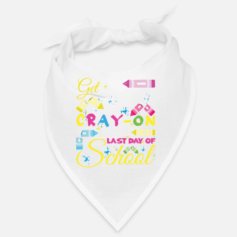 Color Bye School Out Letzte Klasse Lehramtsstudent Bandana