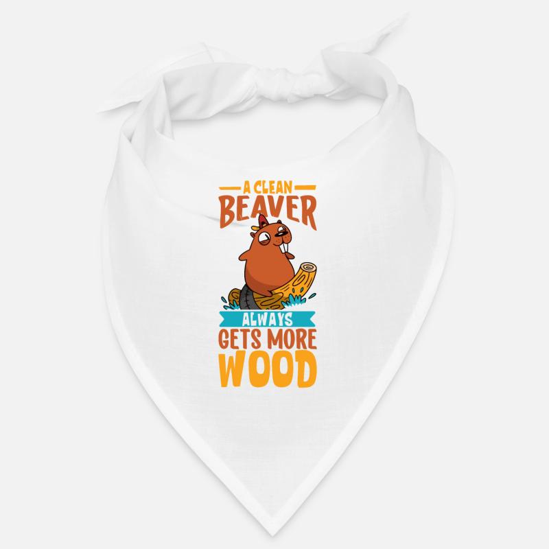 Beaver Fan Beaver Lover Funny Beaver Gift Bandana