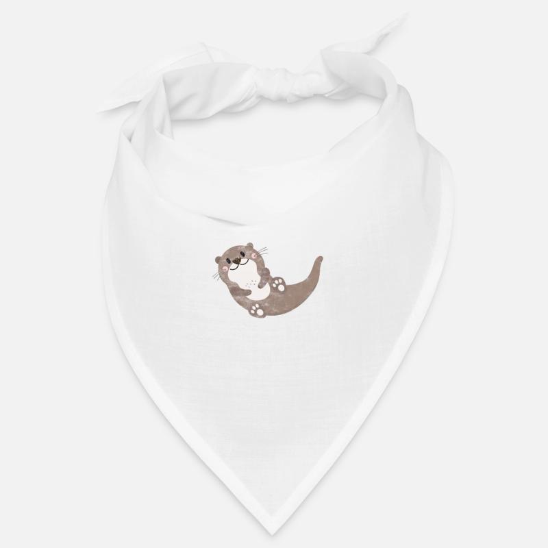 Otter - Bandana - Weiß
