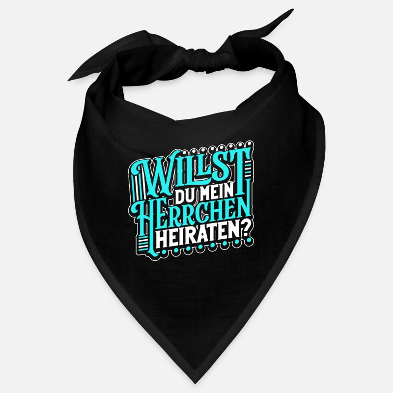 Willst du mein Herrchen heiraten? Bandana