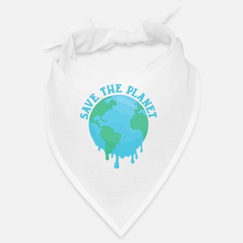 Save The Planet Klimawandel Bandana