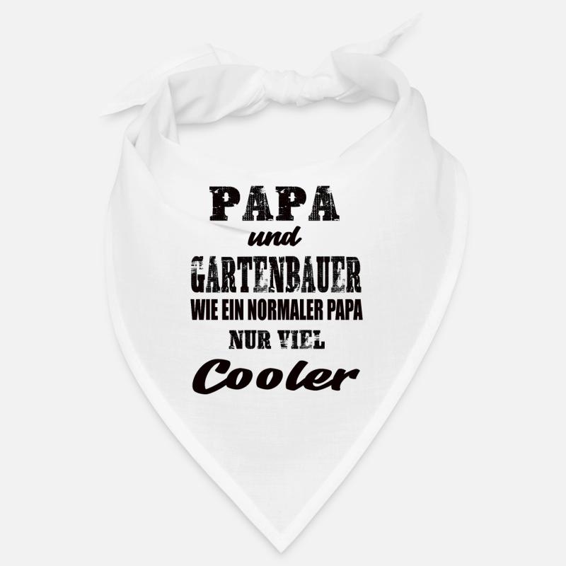 Papa und Gartenbauer Bandana