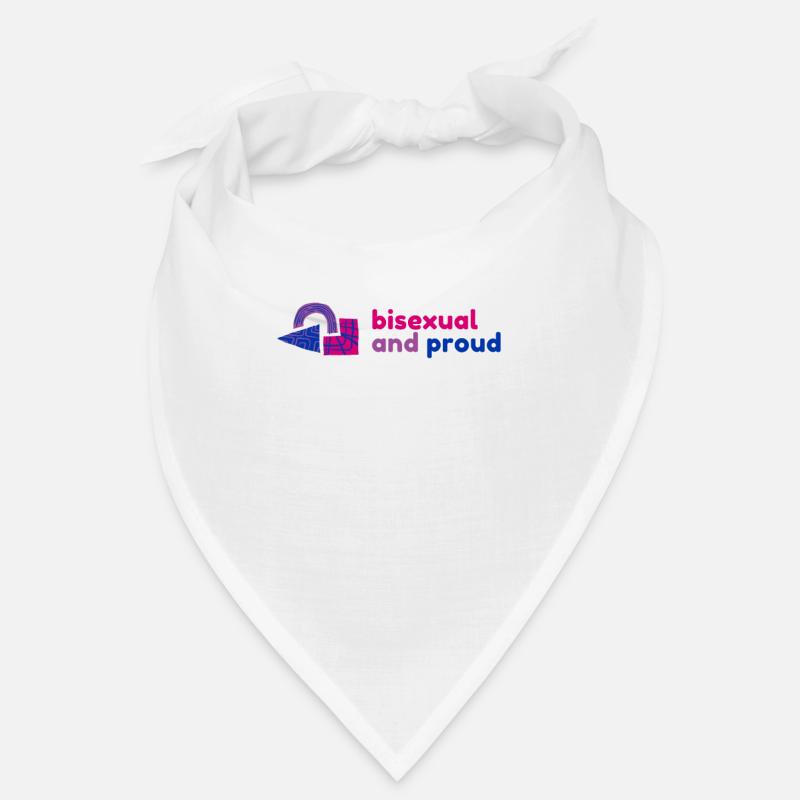 bisexual and proud - Bisexuell LGBTQ+ Pride CSD Bandana