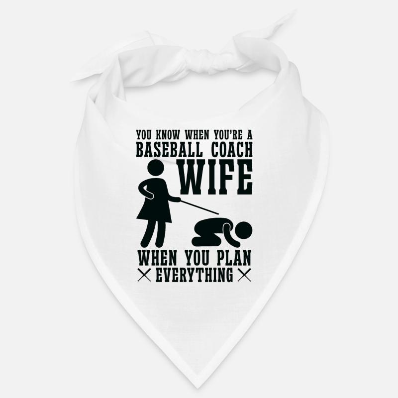 Baseball-Trainerin Ehefrau Berufstätige Mutter Bandana