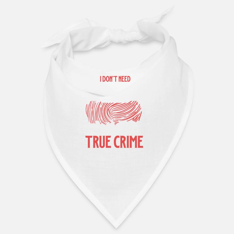 True Crime Murder Spy Crime Interest Gift Idea Bandana